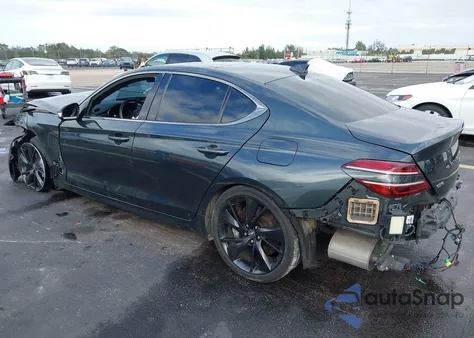 2023 Genesis G70 3.3T Awd из США, поврежденный, VIN KMTG54TE6PU106360